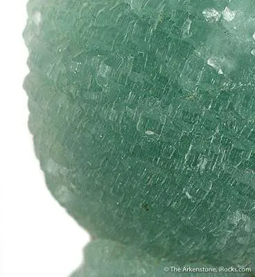 Prehnite on Quartz - image 2
