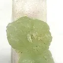 Prehnite on Quartz - image 1