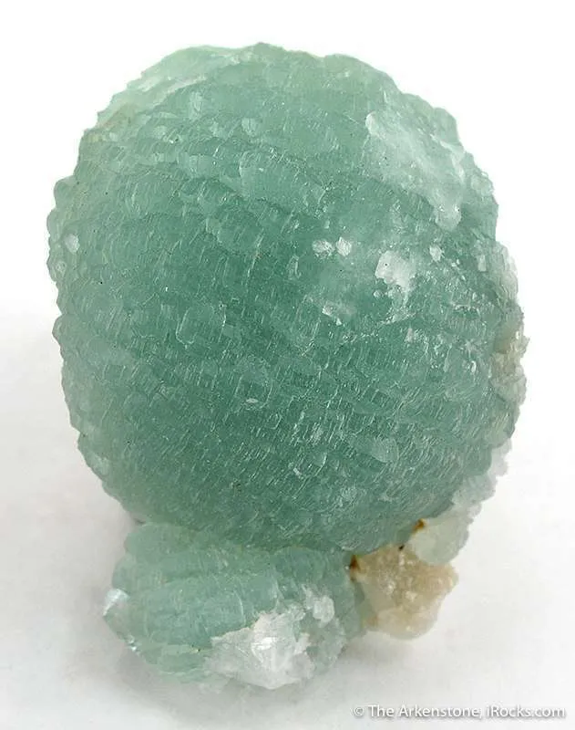 Prehnite on Quartz image