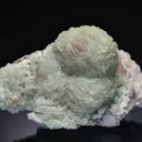 Prehnite on Quartz - image 1