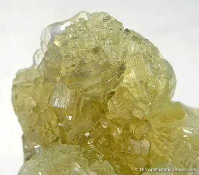 Prehnite on Tanzanite - image 2