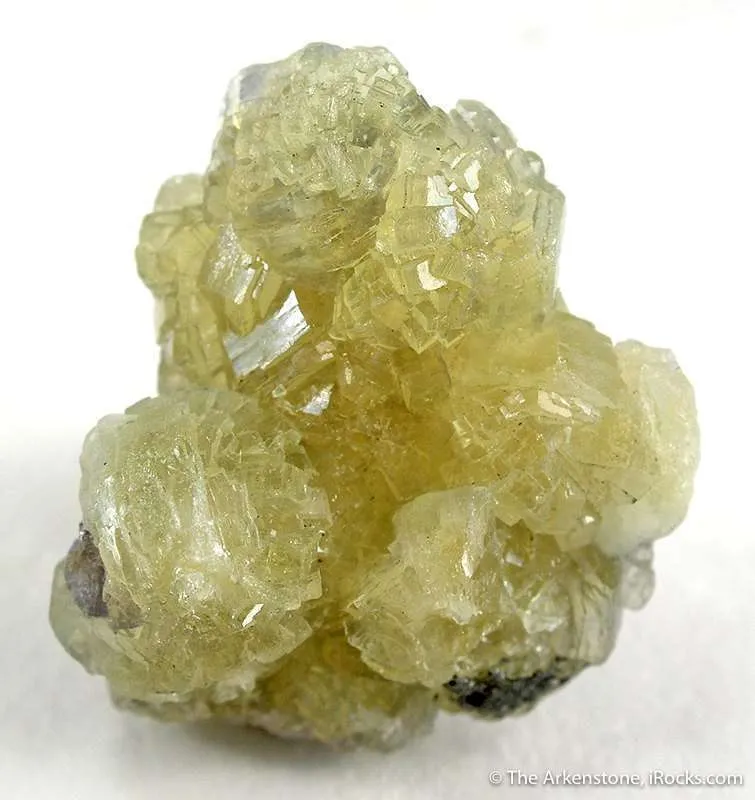 Prehnite on Tanzanite image