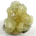 Prehnite on Tanzanite - image 1