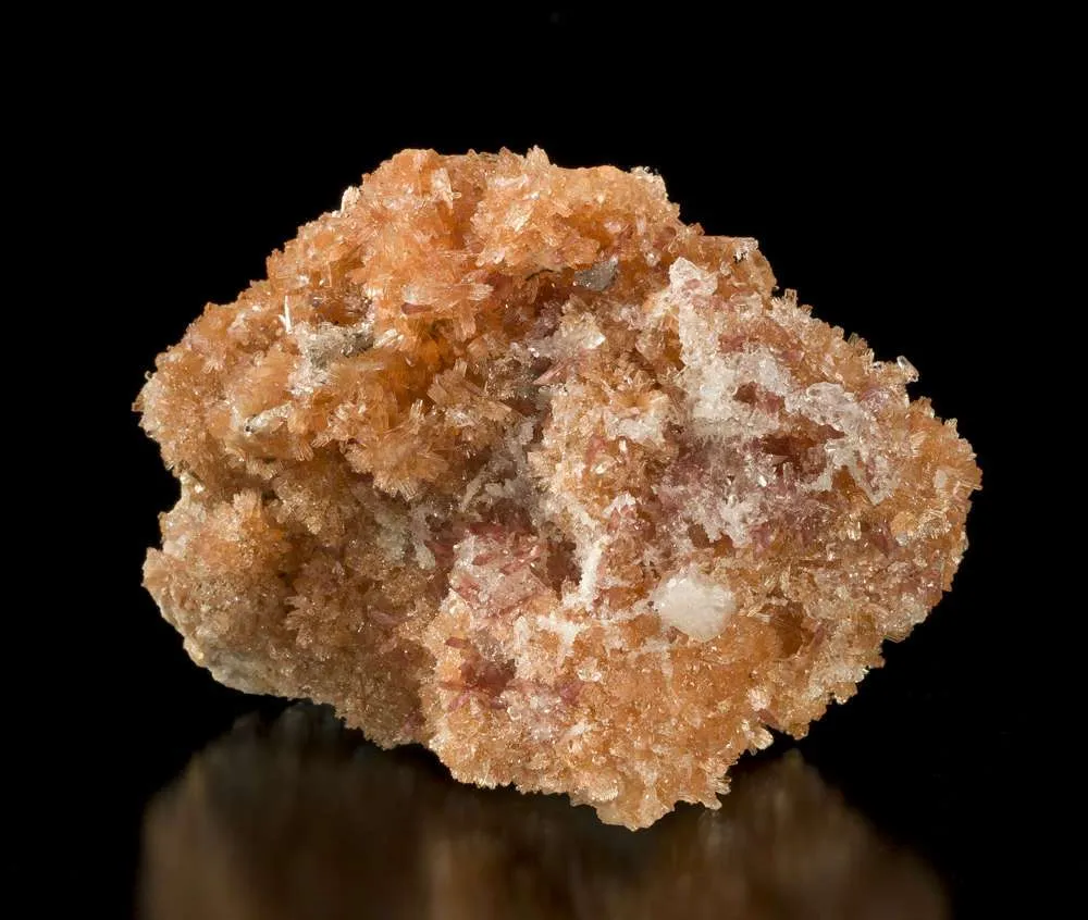 Prehnite (Orange) With Inesite - image 3