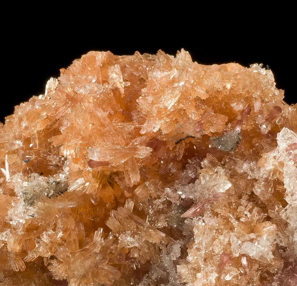 Prehnite (Orange) With Inesite - image 4