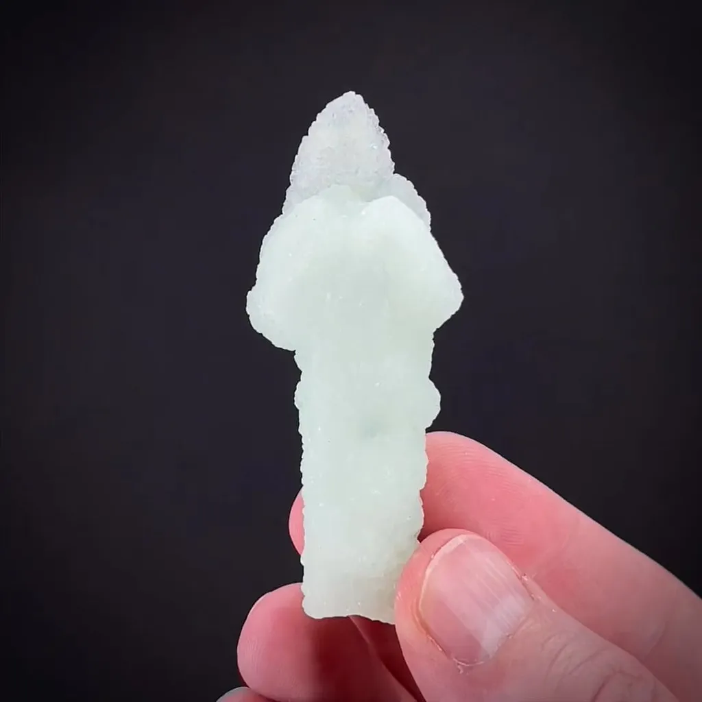 Prehnite ps. Anhydrite image