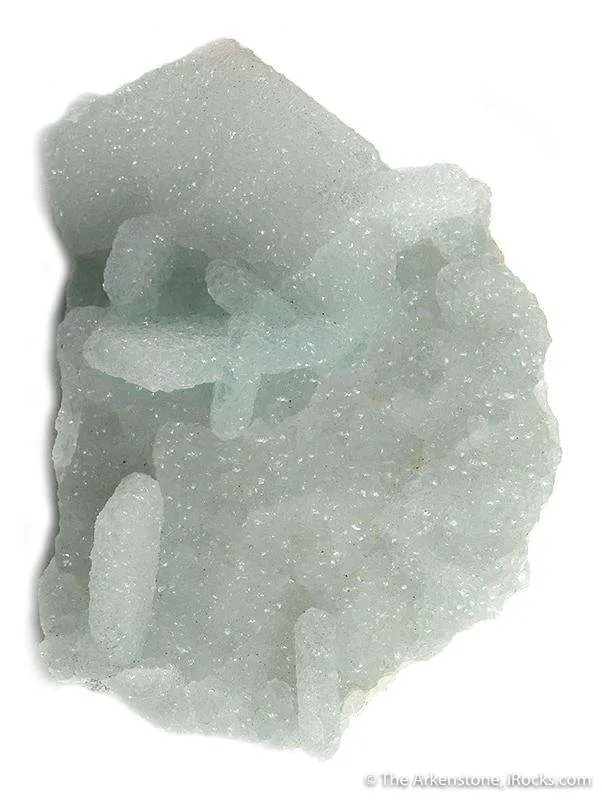 Prehnite Pseudomorph After Calcite image