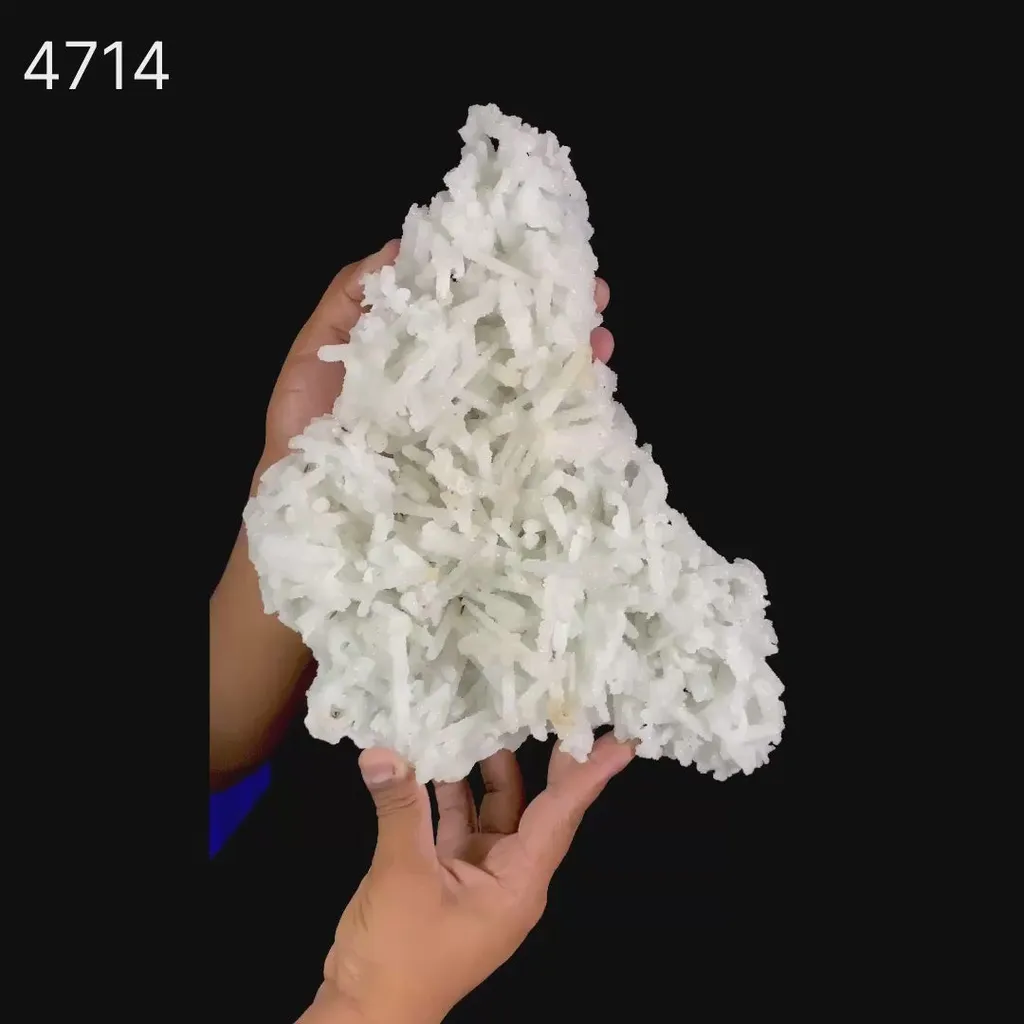 Prehnite Pseudomorphed Rare Find Natural Mineral Specimen - image 8