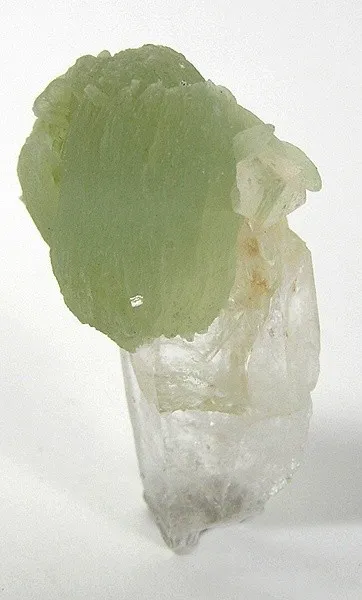 Prehnite, Quartz image