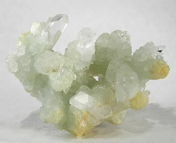 Prehnite, Quartz image