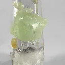 Prehnite, Quartz - image 1