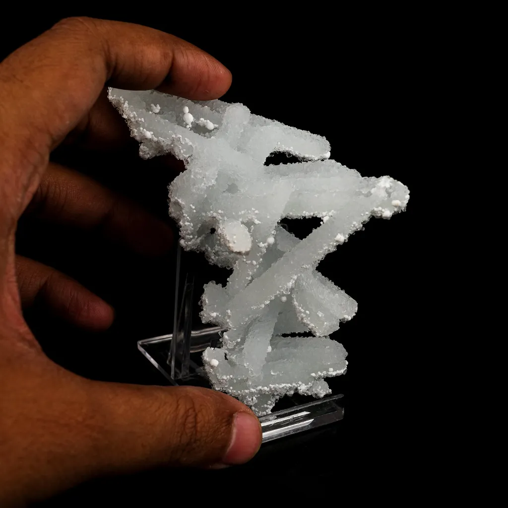 Prehnite Rare Find Natural Mineral Specimen - image 4