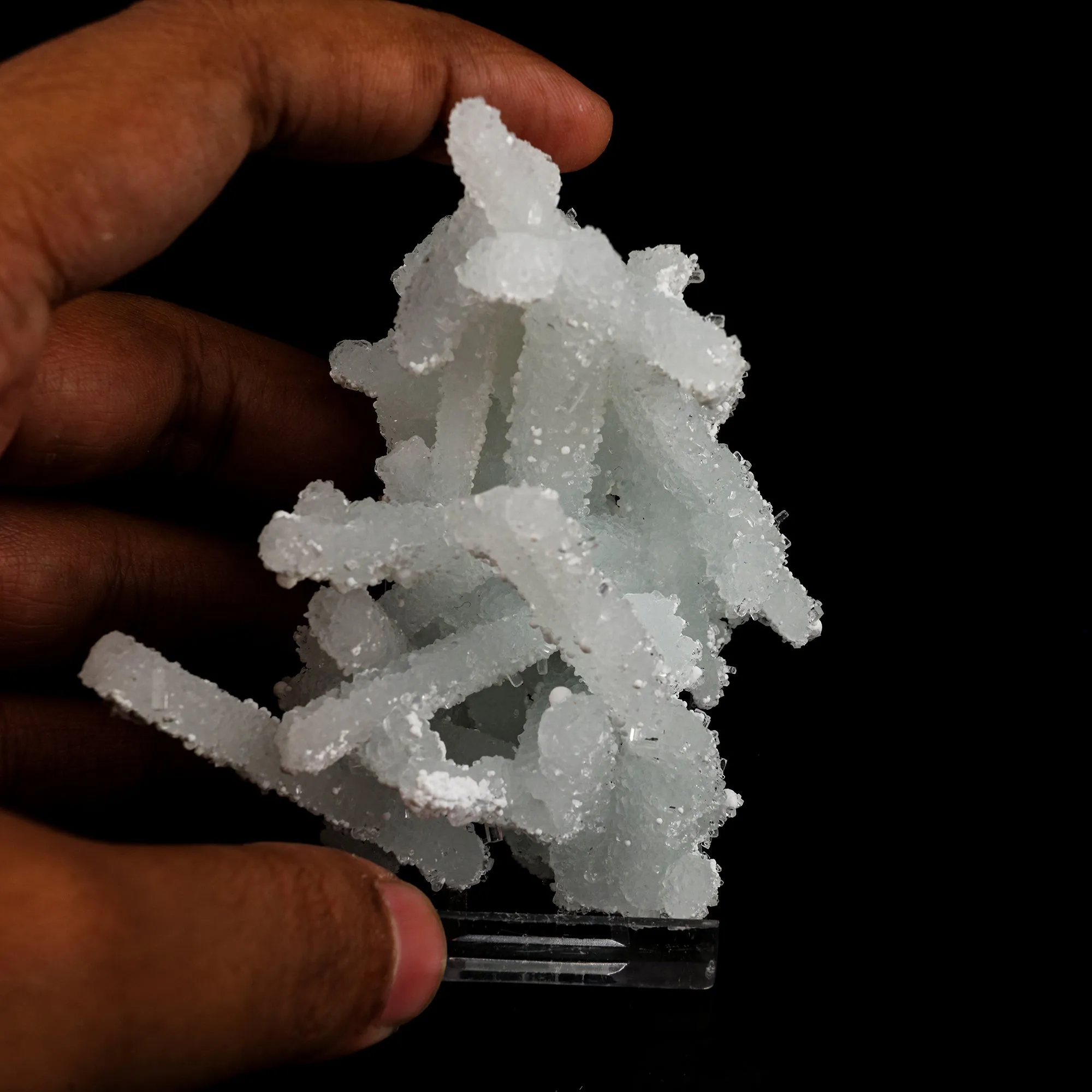 Prehnite Rare Find Natural Mineral Specimen - image 4