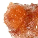 Prehnite (Rare Orange Color) With Inesite - image 2