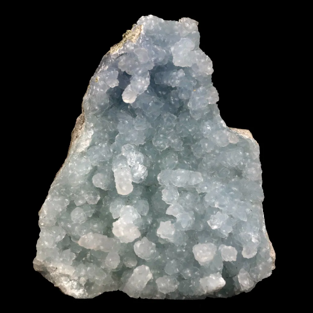 Prehnite Stalactite on Cluster Natural Mineral Specimen image