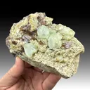 Prehnite with Axinite-Fe - image 1
