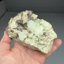 Prehnite with Axinite-Fe - image 2