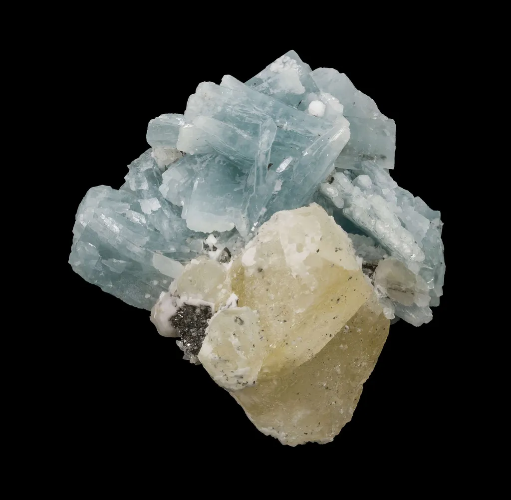 Prehnite With Calcite image