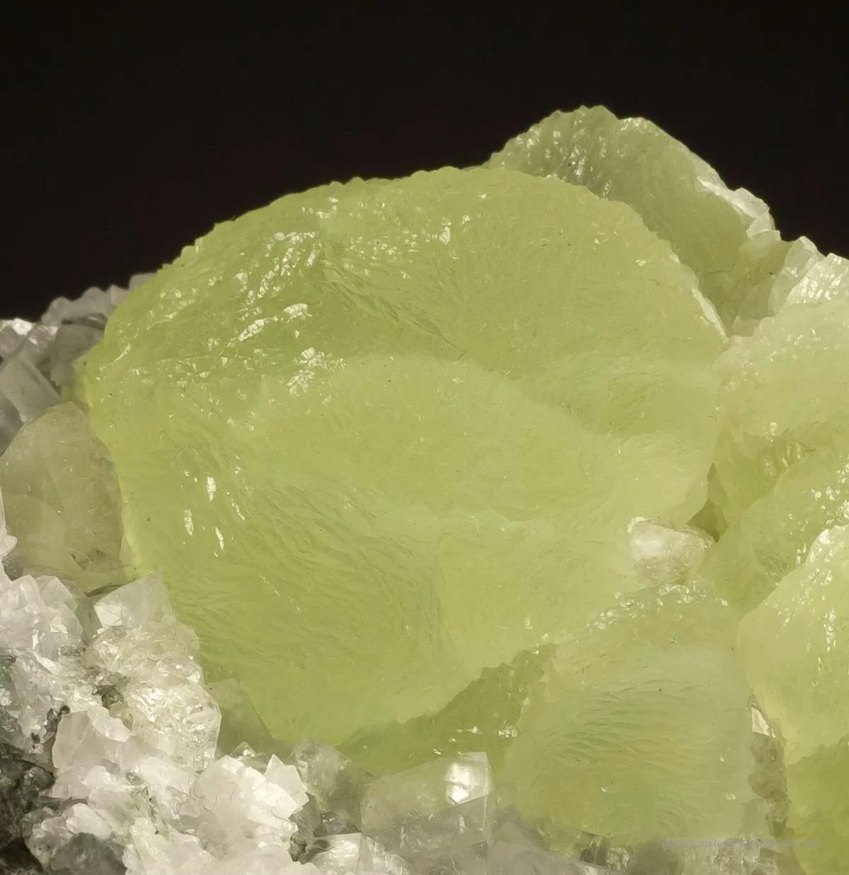 Prehnite With Calcite - image 2