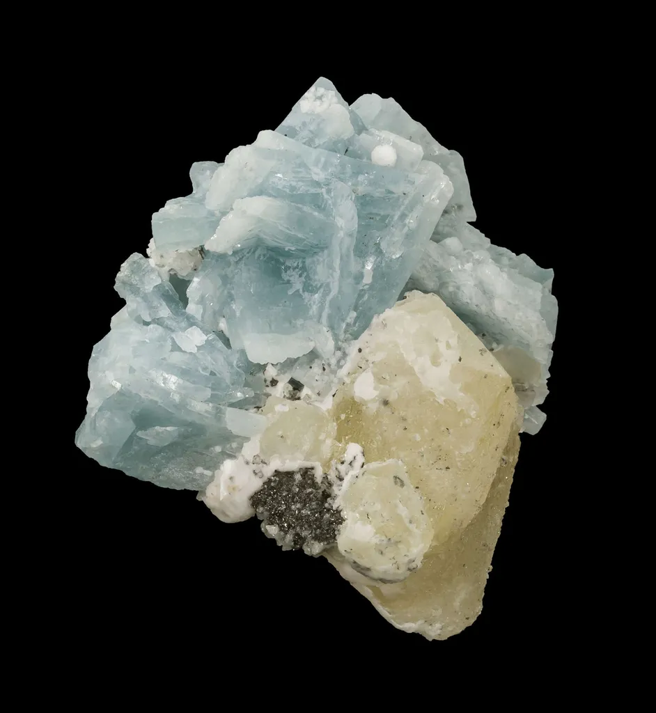 Prehnite With Calcite - image 3