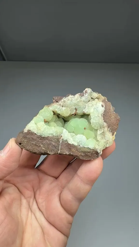Prehnite with Copper - image 2