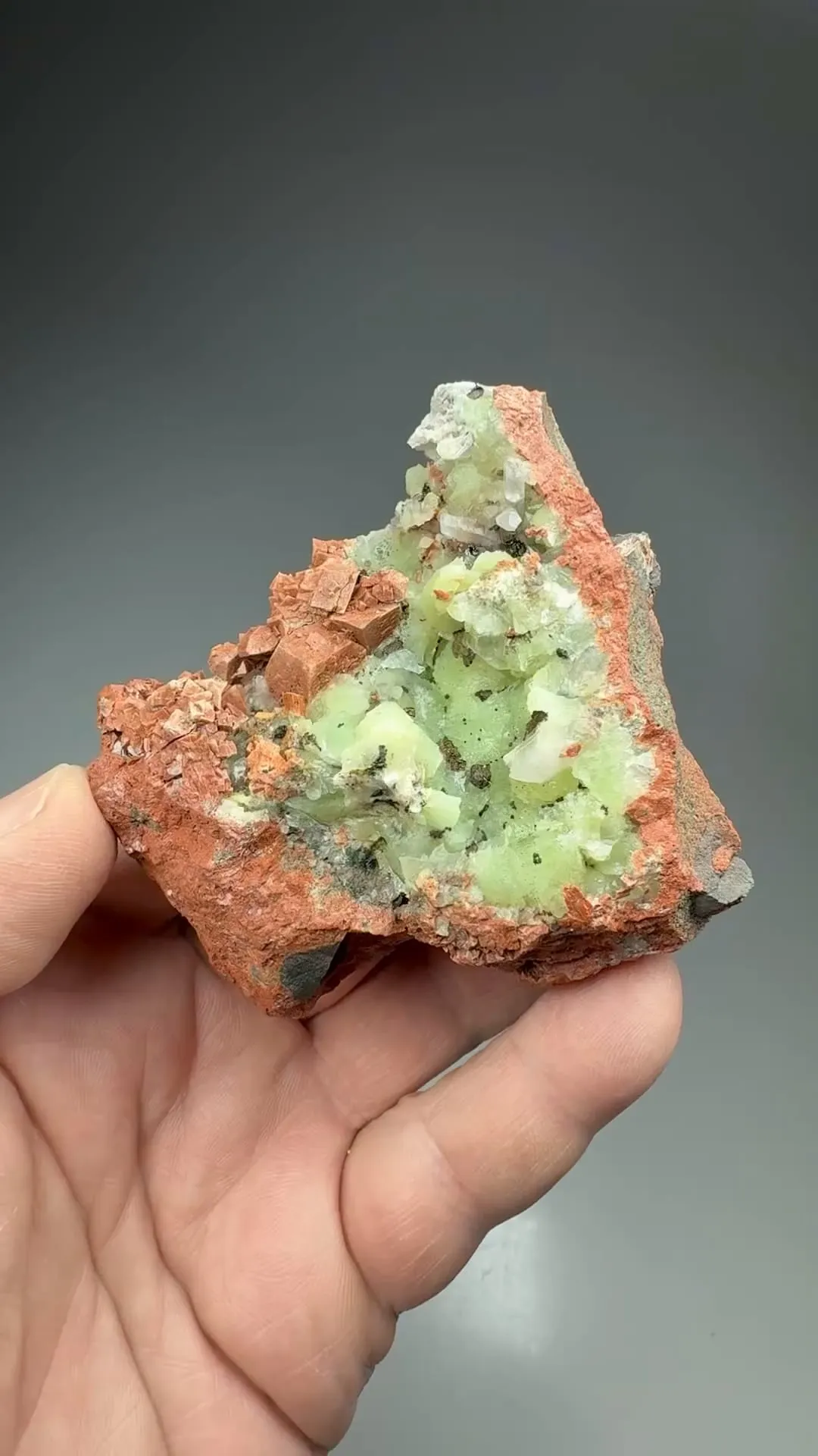 Prehnite with Copper - image 2