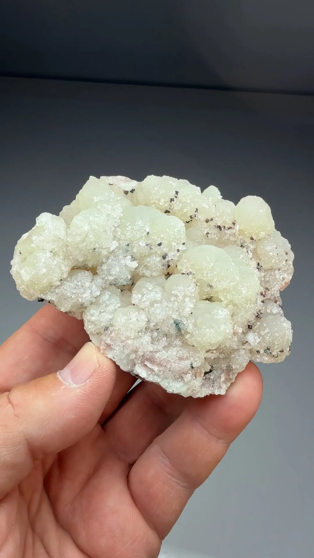 Prehnite with Copper, Calcite, Quartz (1697) - image 2