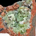 Prehnite with Copper - image 1