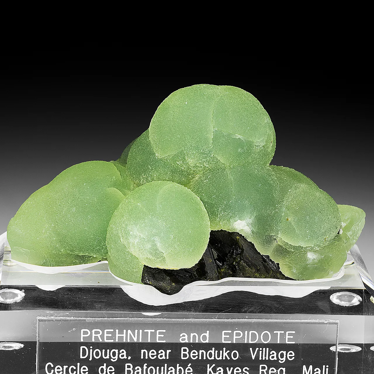 Prehnite with Epidote - image 1
