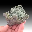 Prehnite with Epidote, Quartz - image 1