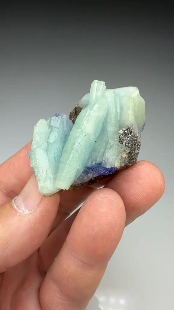 Prehnite with Graphite, Zoisite (2152) - image 2