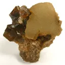 Prehnite With Grossular Garnet - image 1