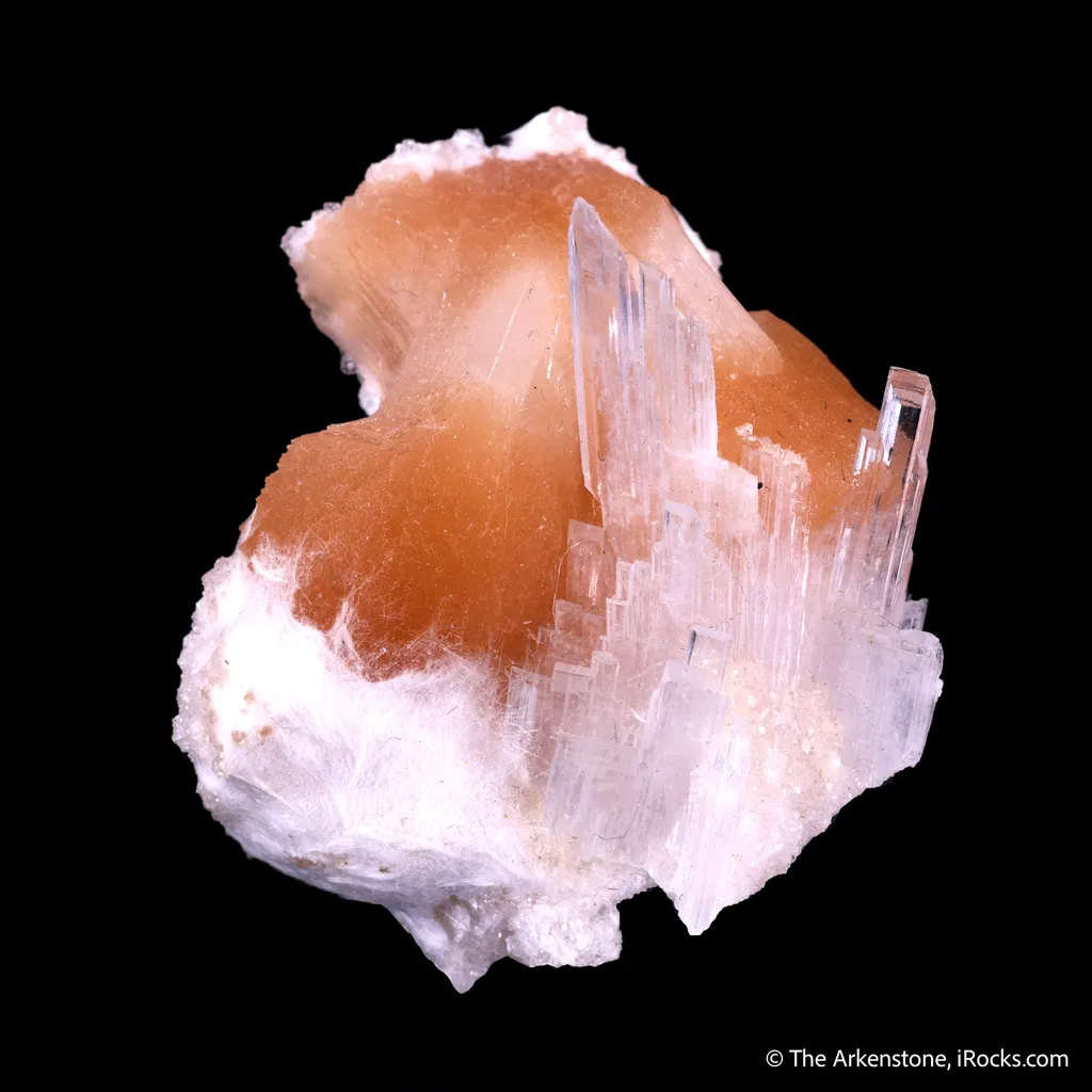 Prehnite with Pectolite image