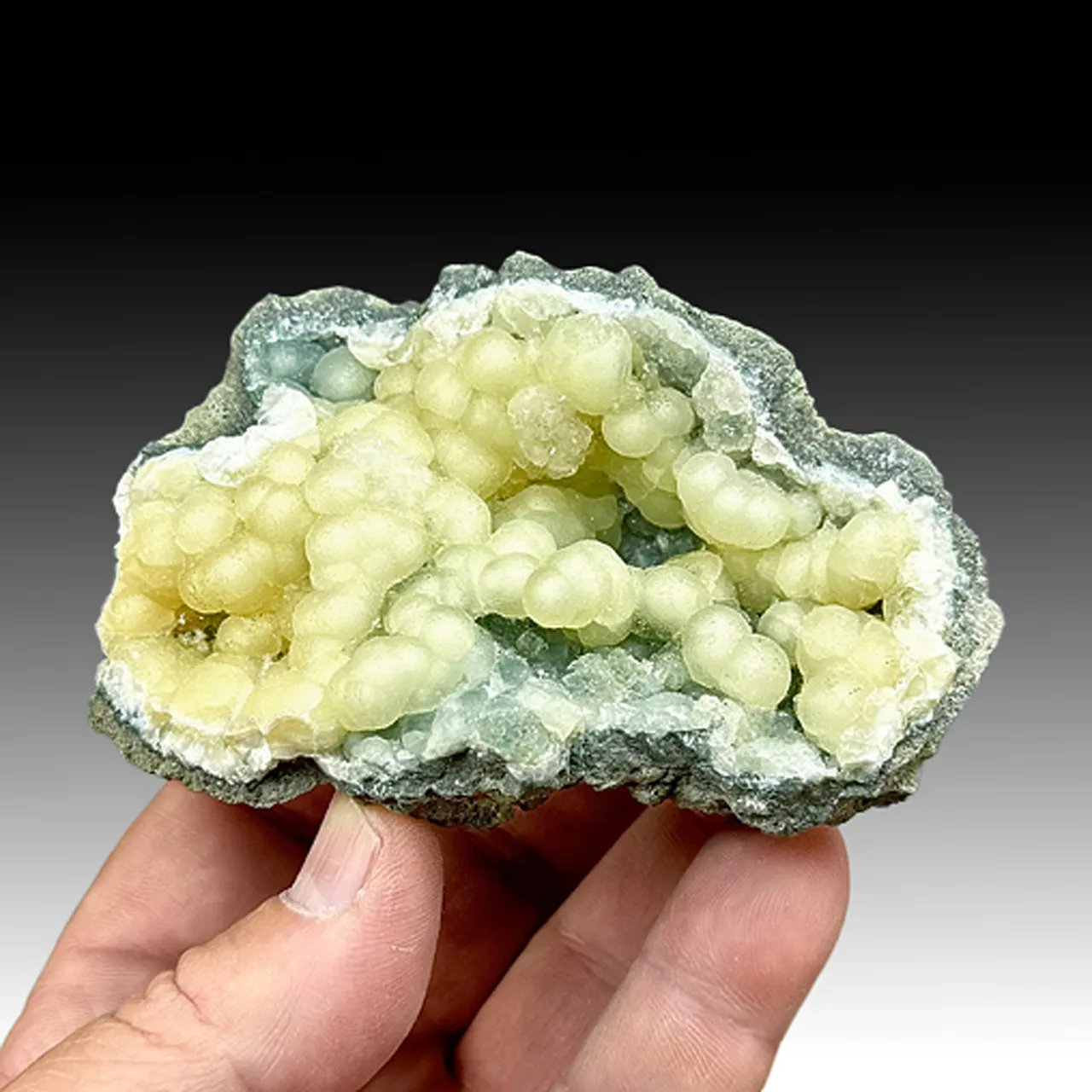 Prehnite with Quartz (2135) - image 1