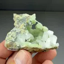 Prehnite with Quartz - image 2