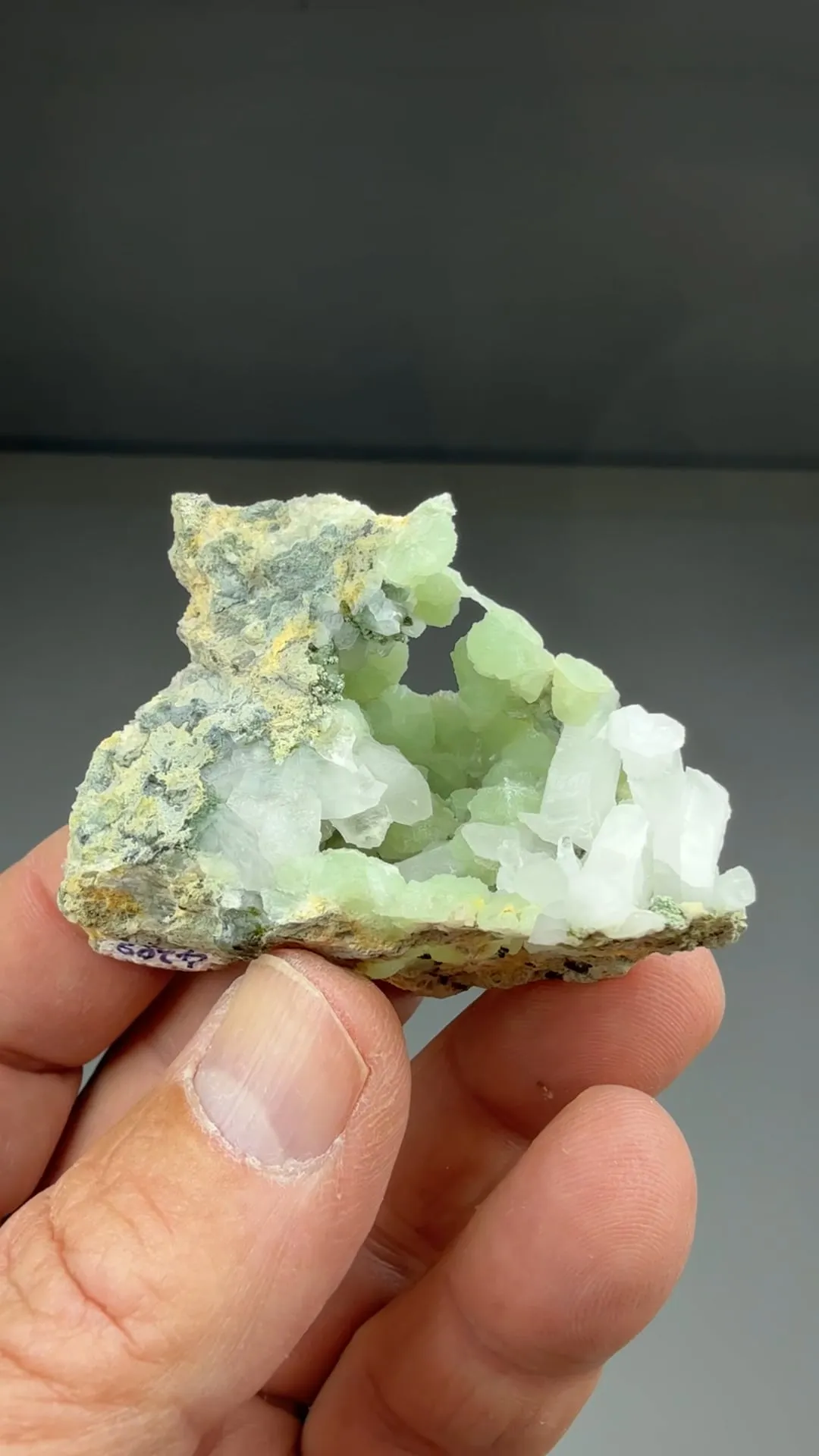 Prehnite with Quartz - image 2