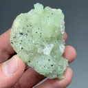 Prehnite with Quartz, Babingtonite - image 2