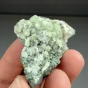 Prehnite with Quartz, Epidote, Copper - image 2