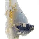 Prehnite With Tanzanite - image 1