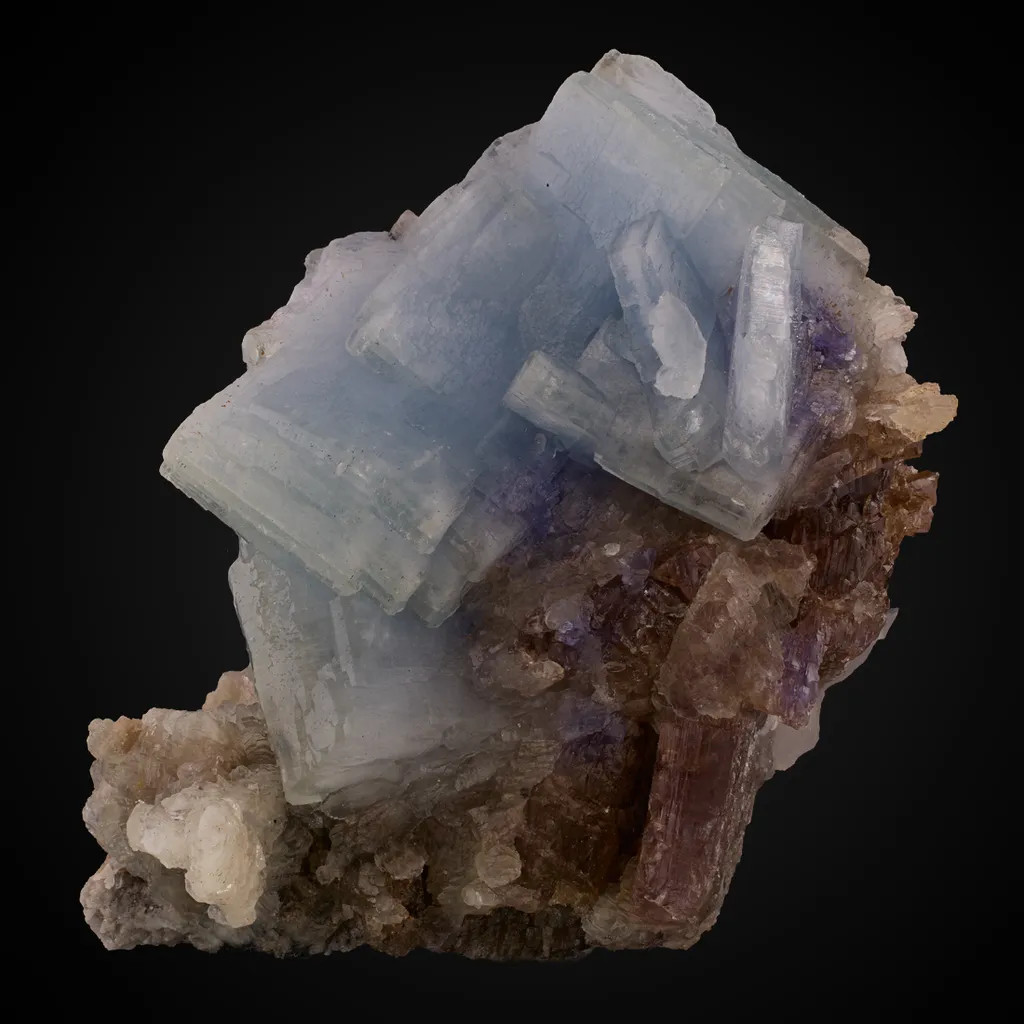 Prehnite Zoisite v. Tanzanite image