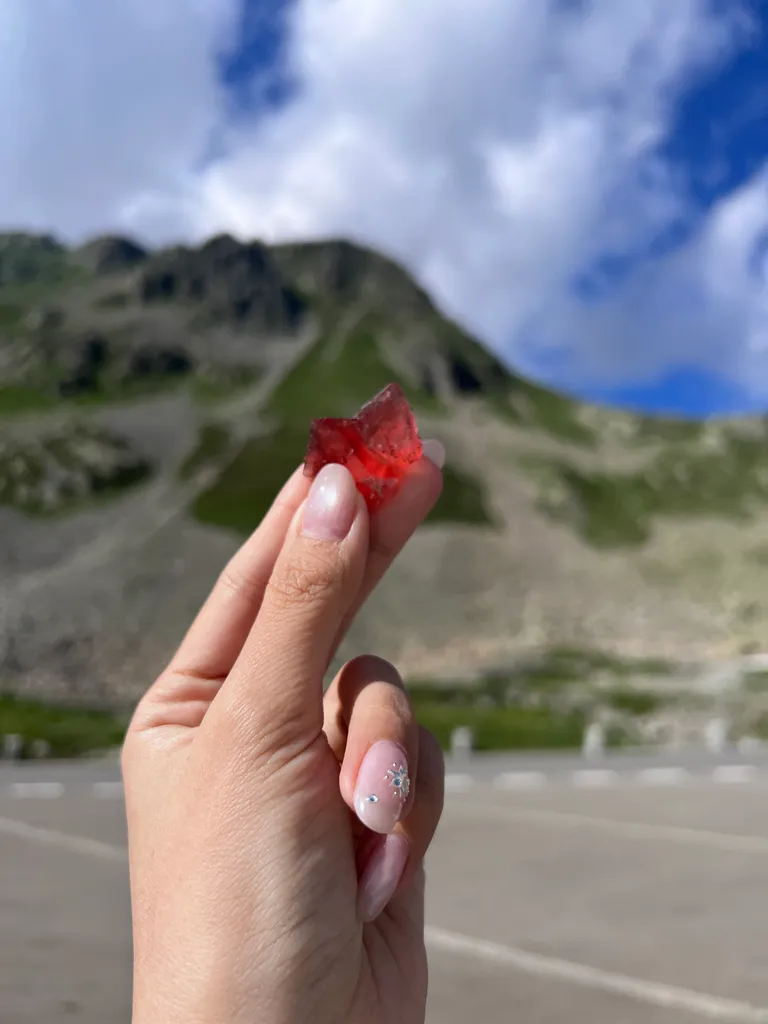 Premium Twin Octahedral Red Fluorite | Göscheneralp, Uri, Switzerland - image 2