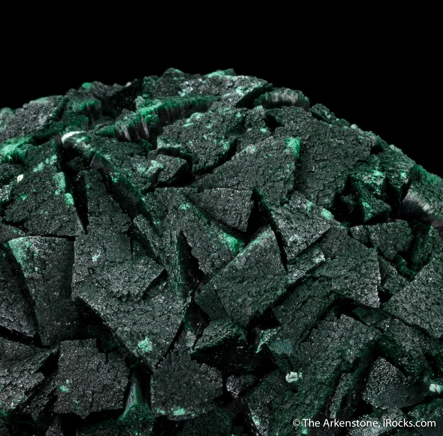 Primary Malachite on Chrysocolla - image 4