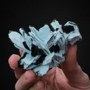 Primary Malachite on Chrysocolla on Malachite - image 2