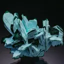 Primary Malachite on Chrysocolla on Malachite - image 1