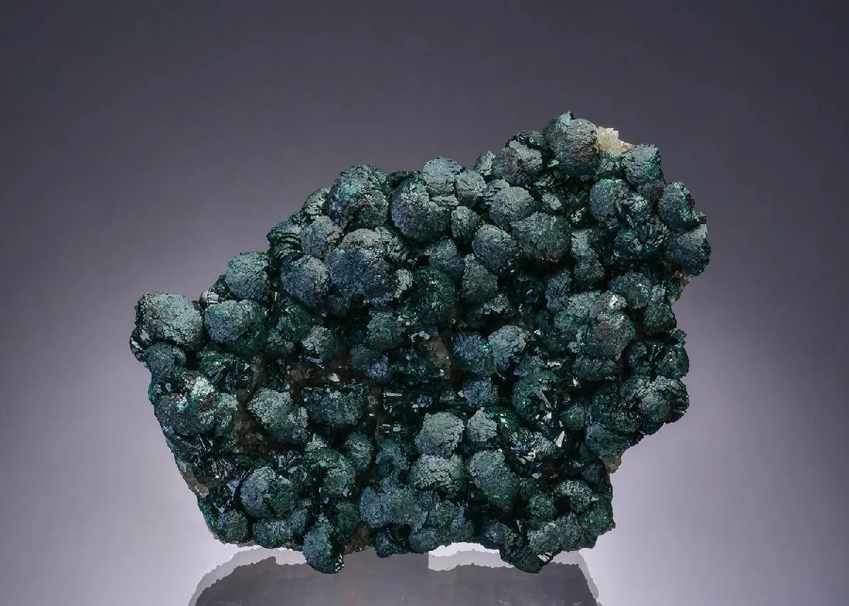 Primary Malachite on Quartz - image 1