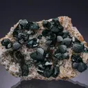 Primary Malachite on Quartz - image 1