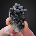 Primary Malachite on Quartz - image 2