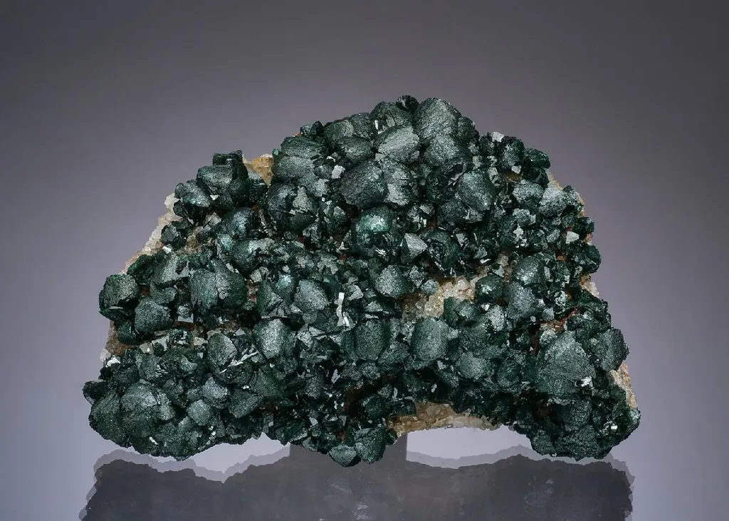 Primary Malachite on Quartz image