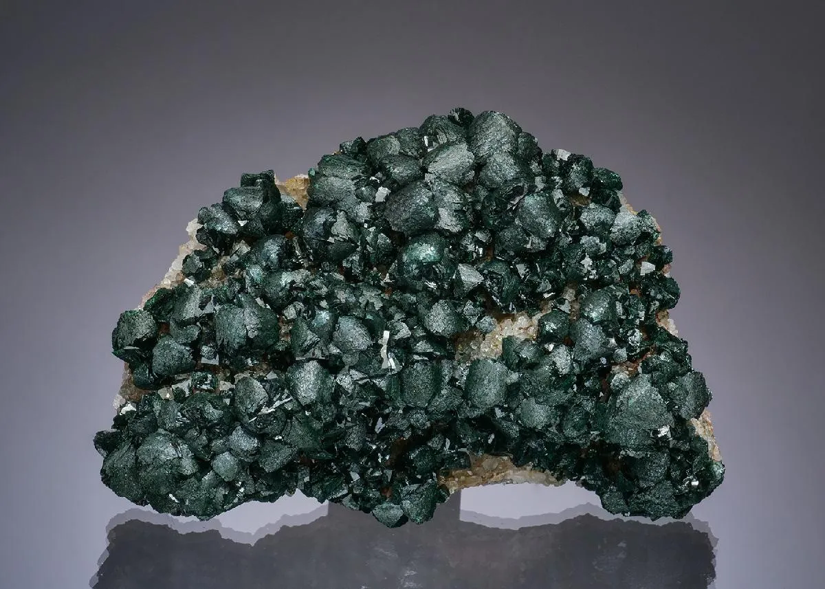 Primary Malachite on Quartz - image 1