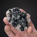 Primary Malachite on Quartz - image 2